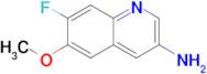 7-Fluoro-6-methoxyquinolin-3-amine