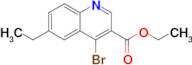 Ethyl 4-bromo-6-ethylquinoline-3-carboxylate