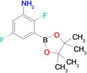 2,5-Difluoro-3-(4,4,5,5-tetramethyl-1,3,2-dioxaborolan-2-yl)aniline