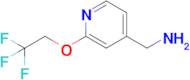 (2-(2,2,2-Trifluoroethoxy)pyridin-4-yl)methanamine