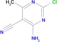 4-Amino-2-chloro-6-methylpyrimidine-5-carbonitrile