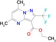 Ethyl 5,7-dimethyl-2-(trifluoromethyl)pyrazolo[1,5-a]pyrimidine-3-carboxylate