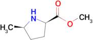 Methyl (2R,5R)-5-methylpyrrolidine-2-carboxylate