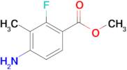 Methyl 4-amino-2-fluoro-3-methylbenzoate