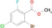 Methyl 2-bromo-4-chloro-6-fluorobenzoate