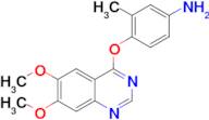 4-((6,7-Dimethoxyquinazolin-4-yl)oxy)-3-methylaniline