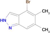 4-bromo-5,6-dimethyl-2H-indazole