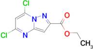 5,7-Dichloropyrazolo[1,5-a]pyrimidine-2-carboxylic acid ethyl ester