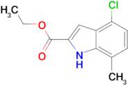 Ethyl 4-chloro-7-methyl-1H-indole-2-carboxylate