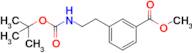 Methyl 3-(2-((tert-butoxycarbonyl)amino)ethyl)benzoate