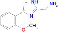 1-[4-(2-methoxyphenyl)-1H-imidazol-2-yl]methanamine