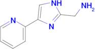 1-[4-(pyridin-2-yl)-1H-imidazol-2-yl]methanamine