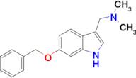 1-(6-(Benzyloxy)-1H-indol-3-yl)-N,N-dimethylmethanamine