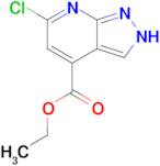 ethyl 6-chloro-2H-pyrazolo[3,4-b]pyridine-4-carboxylate