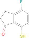 4-Fluoro-7-mercapto-2,3-dihydro-1H-inden-1-one