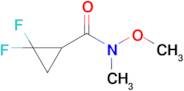 2,2-Difluoro-N-methoxy-N-methylcyclopropane-1-carboxamide