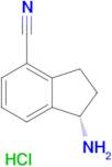 (S)-1-Amino-2,3-dihydro-1H-indene-4-carbonitrile hydrochloride
