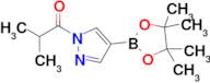 2-Methyl-1-(4-(4,4,5,5-tetramethyl-1,3,2-dioxaborolan-2-yl)-1H-pyrazol-1-yl)propan-1-one