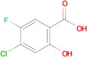 4-Chloro-5-fluoro-2-hydroxybenzoic acid