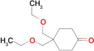 4,4-Bis(ethoxymethyl)cyclohexan-1-one