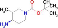 tert-Butyl (3R,4R)-4-amino-3-methylpiperidine-1-carboxylate