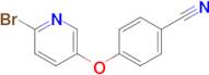 4-((6-Bromopyridin-3-yl)oxy)benzonitrile