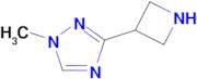 3-(Azetidin-3-yl)-1-methyl-1H-1,2,4-triazole