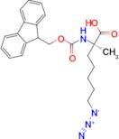 [(6R)-6-carboxy-6-({[(9H-fluoren-9-yl)methoxy]carbonyl}amino)-6-methylhexyl](diazyn-1-ium-1-yl)aza…