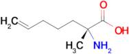 (R)-2-Amino-2-methylhept-6-enoic acid