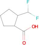 2-(Difluoromethyl)cyclopentane-1-carboxylic acid