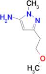 3-(2-Methoxyethyl)-1-methyl-1H-pyrazol-5-amine