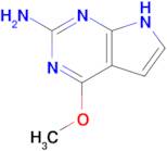 4-Methoxy-7H-pyrrolo[2,3-d]pyrimidin-2-amine