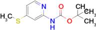 tert-Butyl (4-(methylthio)pyridin-2-yl)carbamate
