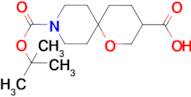 9-(tert-Butoxycarbonyl)-1-oxa-9-azaspiro[5.5]undecane-3-carboxylic acid