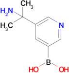 (5-(2-Aminopropan-2-yl)pyridin-3-yl)boronic acid