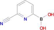 (6-Cyanopyridin-2-yl)boronic acid