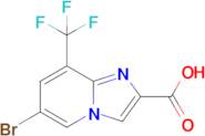 6-Bromo-8-(trifluoromethyl)imidazo[1,2-a]pyridine-2-carboxylic acid