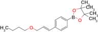 (E)-2-(4-(3-Butoxyprop-1-en-1-yl)phenyl)-4,4,5,5-tetramethyl-1,3,2-dioxaborolane