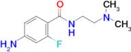 4-Amino-N-(2-(dimethylamino)ethyl)-2-fluorobenzamide