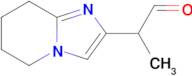 2-(5,6,7,8-Tetrahydroimidazo[1,2-a]pyridin-2-yl)propanal