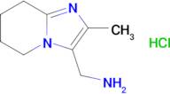 (2-Methyl-5,6,7,8-tetrahydroimidazo[1,2-a]pyridin-3-yl)methanamine hydrochloride