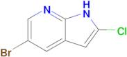 5-Bromo-2-chloro-1H-pyrrolo[2,3-b]pyridine