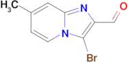 3-Bromo-7-methylimidazo[1,2-a]pyridine-2-carbaldehyde