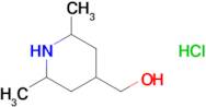 (2,6-Dimethylpiperidin-4-yl)methanol hydrochloride