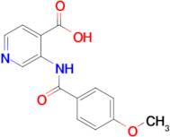 3-(4-Methoxybenzamido)isonicotinic acid