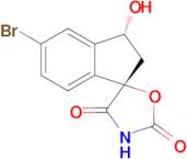 (1S,3R)-5-Bromo-3-hydroxy-2,3-dihydrospiro[indene-1,5'-oxazolidine]-2',4'-dione