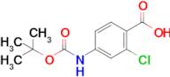 4-((tert-Butoxycarbonyl)amino)-2-chlorobenzoic acid