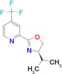 (R)-4-Isopropyl-2-(4-(trifluoromethyl)pyridin-2-yl)-4,5-dihydrooxazole