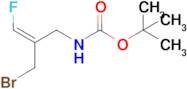 tert-Butyl (E)-(2-(bromomethyl)-3-fluoroallyl)carbamate