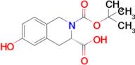 (S)-2-(tert-Butoxycarbonyl)-6-hydroxy-1,2,3,4-tetrahydroisoquinoline-3-carboxylic acid